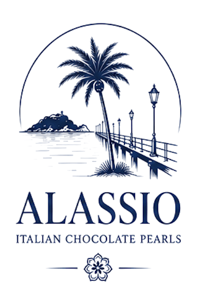 Alassio line — cocoa Italian chocolate pearls